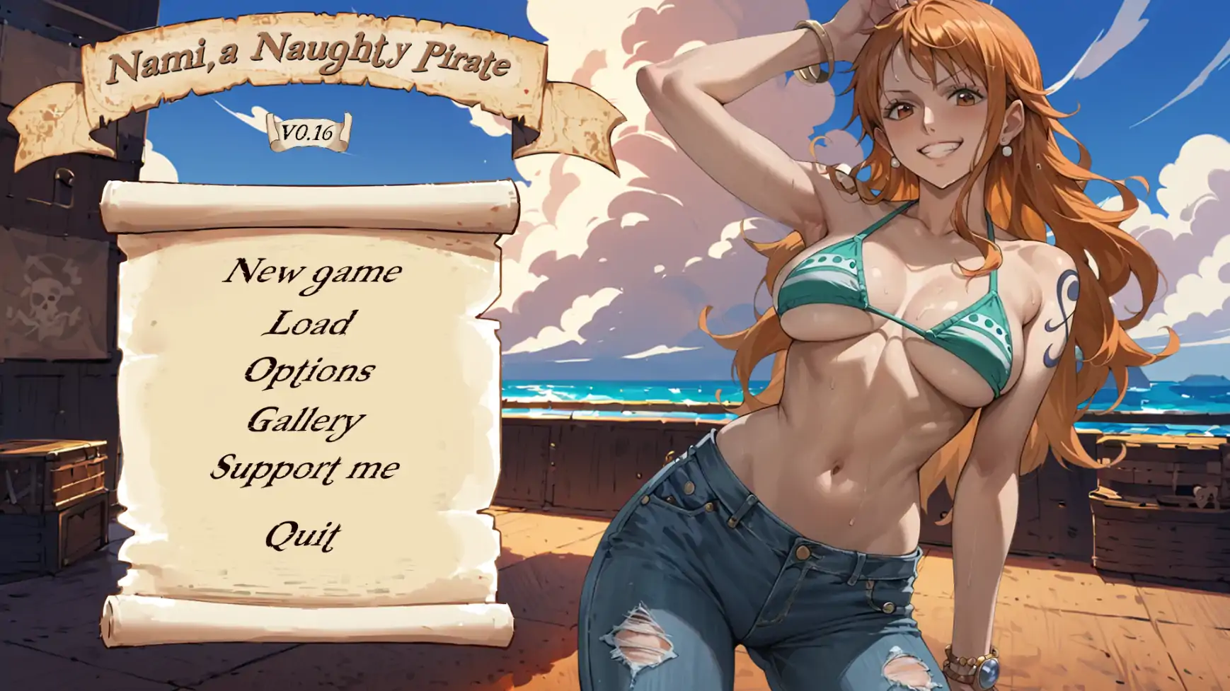 顽皮海盗娜美v0.16 AI汉化版[新作/1.6G][PC+安卓]-乐游二次元