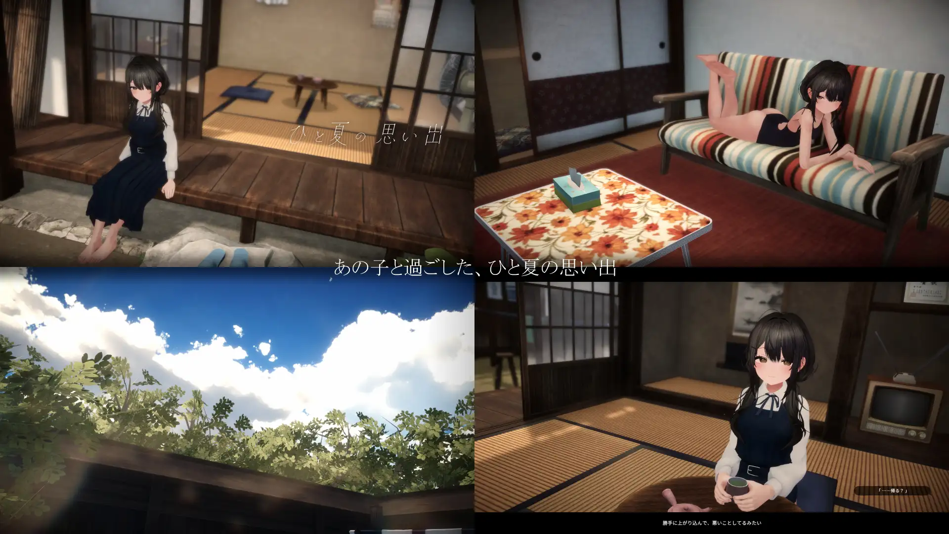 个夏天的回忆 ひと夏の思い出 AI汉化版 去码版 【PC/730M/新作】-乐游二次元