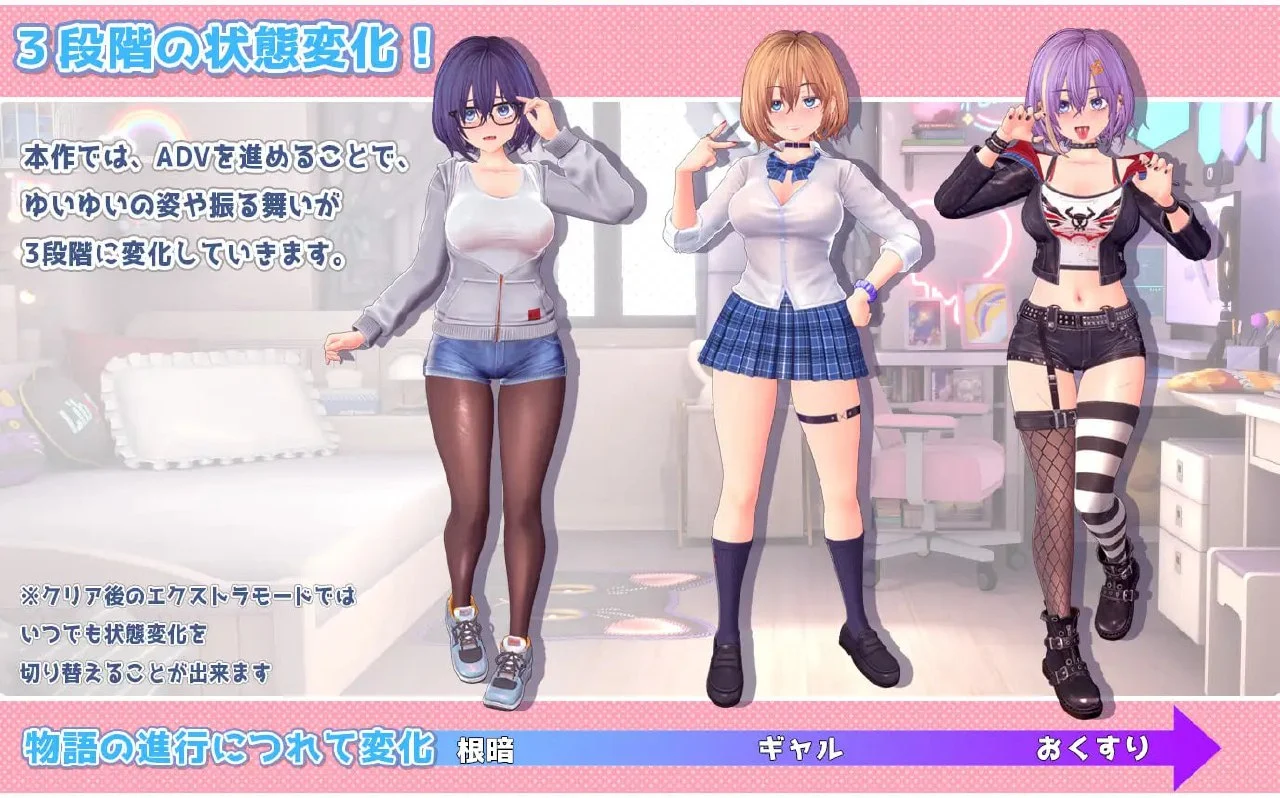 图片[4]-YuiYui的怦怦心跳♡自慰直播日记 V1.1.2 AI汉化【PC/2.2G/新作】-乐游二次元
