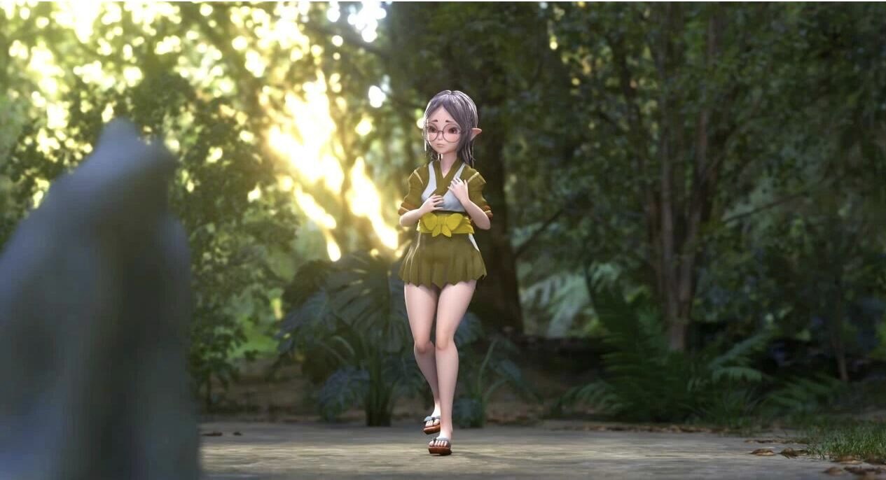 图片[3]-【DH/3D/同人】蛞蝓与眼镜娘【51′/3.4G】-乐游二次元